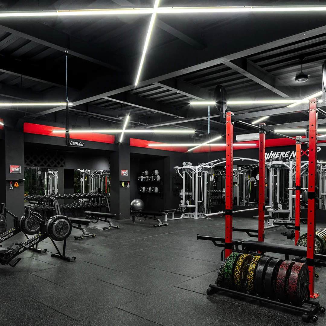 Fully equipped private gym